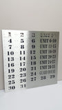 Room Number Store Room Or Name Plaques Wall Art