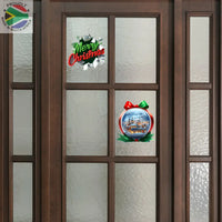 Trendspire Snow Globe Christmas Stickers - Set Of 2