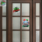 Trendspire Snow Globe Christmas Stickers - Set Of 2