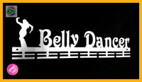 Belly Dancer 24 Tier Medal Hanger Stainless Steel Brush Finish Sports Hangers
