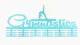 Gymnastics Beam 48 Tier Medal Hanger Blue Turquoise Sports Medal Hangers