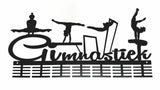 Gimnastiek Womans Artistic Gymnastics 56 Tier Medal Hanger Black Sports Medal Hangers