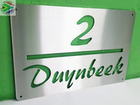 Divided Line House Sign Wall Art