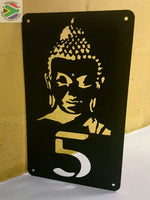 Buddha House Sign Wall Art