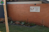 Aluminium House Sign Various Sizes Available Wall Art