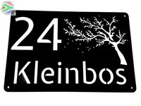Windy Tree House Sign Wall Art