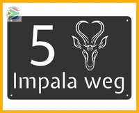 Impala House Sign Wall Art