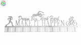 Dream Big Work Hard Sbr Lady Or Man 80 Tier Medal Hanger Sports Medal Hangers