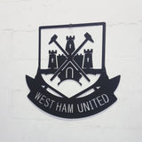 West Ham Football Club Mounted Wall Art Design