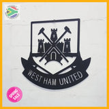 West Ham Football Club Mounted Wall Art Design