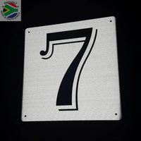 House Number Sign Wall Art