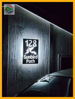 Sunbird House Sign Wall Art