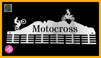 Motocross 48 Tier Medal Hanger Stainless Steel Brush Finish Sports Medal Hangers