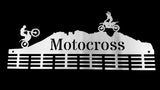Motocross 48 Tier Medal Hanger Stainless Steel Brush Finish Sports Medal Hangers