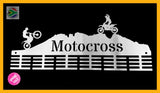 Motocross 48 Tier Medal Hanger Stainless Steel Brush Finish Sports Medal Hangers