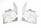 Rose Flower Book Ends Home Décor