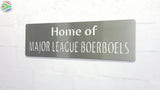 Rectangular House Signs Wall Art