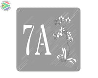 Flower House Sign Designs Wall Art