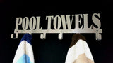 Pool Towels 6 Hook Towel Hanger Small Or Large Home Décor