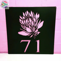 House Signs - Flower Designs