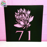 House Signs - Flower Designs