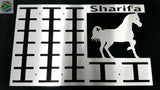 Personalized Horse Rosette Hangers