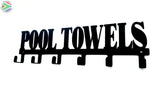 Pool Towels 6 Hook Towel Hanger Small Or Large Home Décor