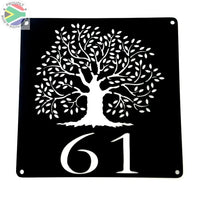 Aluminium House Sign Various Sizes Available Wall Art