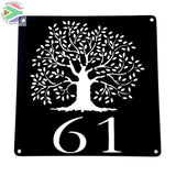 Aluminium House Sign Various Sizes Available Wall Art