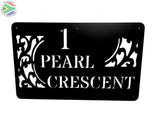 Aluminium House Sign Various Sizes Available Wall Art
