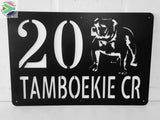 Aluminium House Sign Various Sizes Available Wall Art