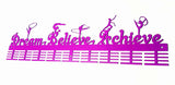 Dream Believe Achieve Rhythmic Gymnastics 72 Tier Medal Hanger Sports Hangers