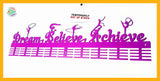Dream Believe Achieve Rhythmic Gymnastics 72 Tier Medal Hanger Sports Hangers