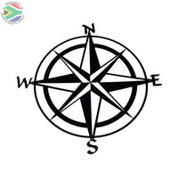 Compass Mounted Wall Art Design