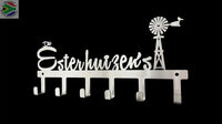 Personalised 6 Hook Key Key Hooks