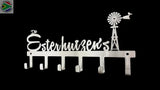 Personalised 6 Hook Key Key Hooks