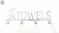 Towels Deckchair 4 Hook Towel Hanger Home Décor