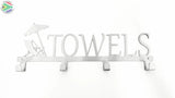 Towels Deckchair 4 Hook Towel Hanger Home Décor