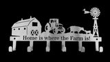 Home Is Where The Farm Is! 6 Hook Key Hook Hooks