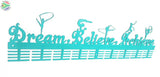 Dream Believe Achieve Rhythmic Gymnastics 72 Tier Medal Hanger Sports Hangers