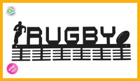 Rugby Figures 48 Tier Medal Hanger Sports Medal Hangers