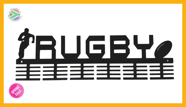 Rugby Figures 48 Tier Medal Hanger Sports Medal Hangers