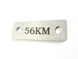 56 Km Individual Shoelace Tag Shoe Lace Tags
