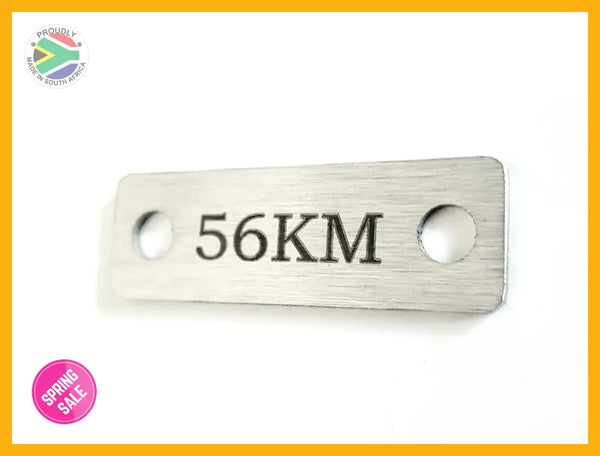 56 Km Individual Shoelace Tag Shoe Lace Tags