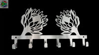 Protea Flower Key Hook Hooks