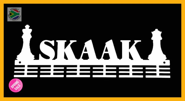 Skaak 48 Tier Medal Hanger Stainless Steel Brush Finish Sports Medal Hangers