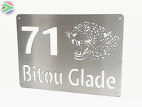 Aluminium House Sign Various Sizes Available Wall Art