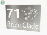 Aluminium House Sign Various Sizes Available Wall Art
