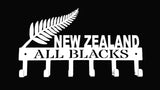New Zealand All Blacks 6 Hook Key Stainless Steel Brush Finish Hooks