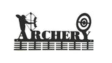 Archery Compound 48 Tier Medal Hanger Black Sports Medal Hangers